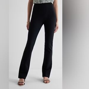 EXPRESS Columnist High Waisted Back Vent Skyscraper Pant (Size Medium)